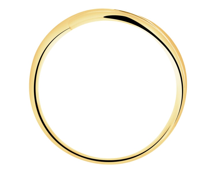 8 K Yellow Gold Ring 