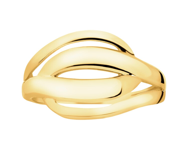 8 K Yellow Gold Ring 