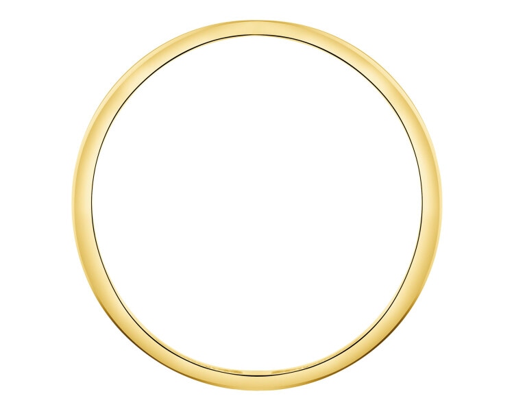 14 K Yellow Gold Band Ring