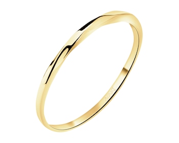 14 K Yellow Gold Band Ring 