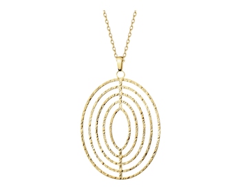 9 K Yellow Gold Pendant 