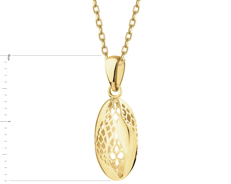 9 K Yellow Gold Pendant