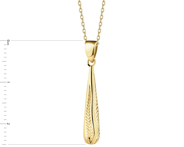 9 K Yellow Gold Pendant