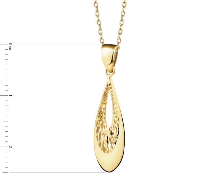 9 K Yellow Gold Pendant