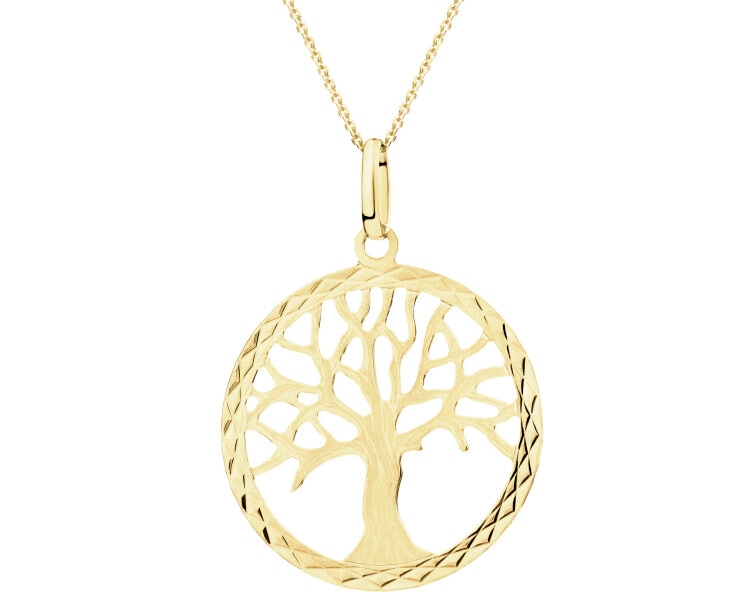 9 K Yellow Gold Pendant 