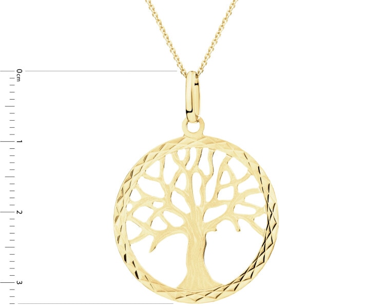 9 K Yellow Gold Pendant