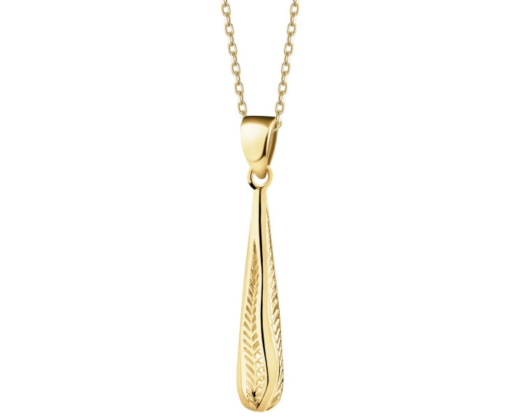 9 K Yellow Gold Pendant