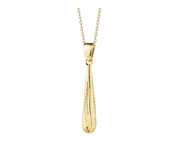 9 K Yellow Gold Pendant