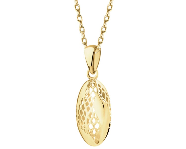 9 K Yellow Gold Pendant