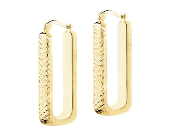 14 K Yellow Gold Dangling Earring