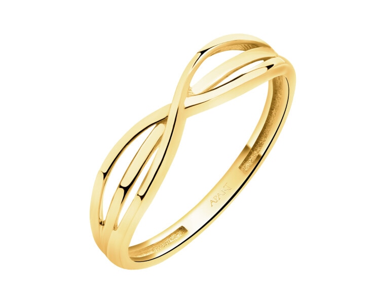 8 K Yellow Gold Ring 