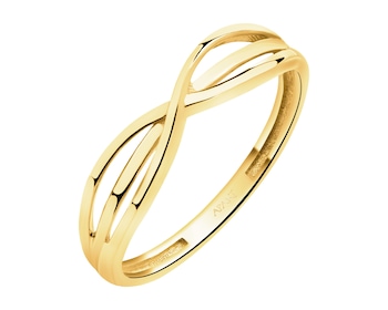 8 K Yellow Gold Ring 