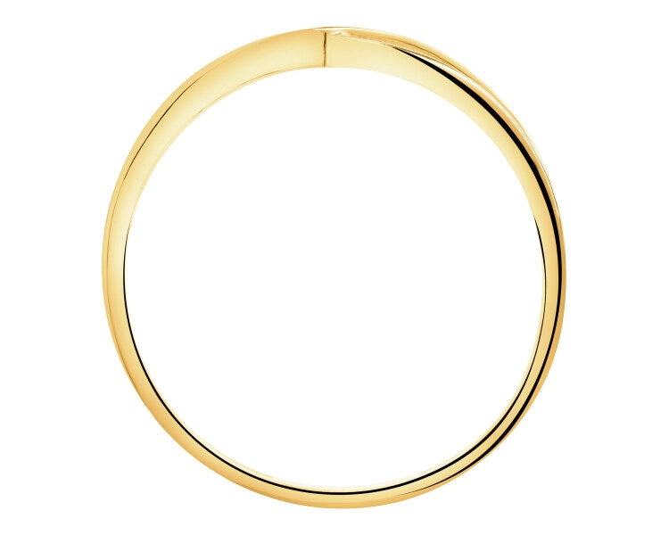 8 K Yellow Gold Ring 