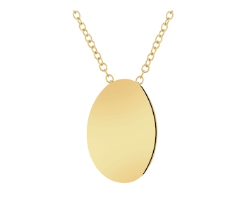 Gold-plated silver necklace