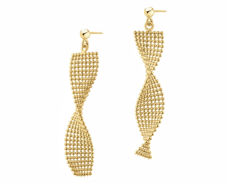 Gold-Plated Silver Earrings