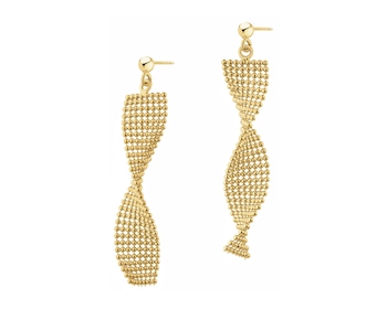 Gold-Plated Silver Earrings