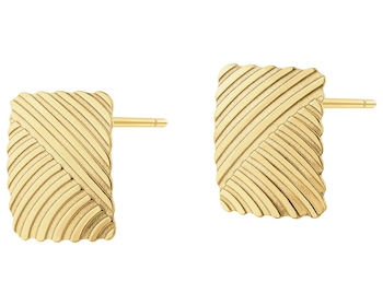 Gold-Plated Silver Earrings