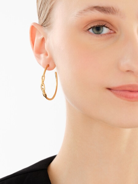 Stainless Steel Hoop Earring