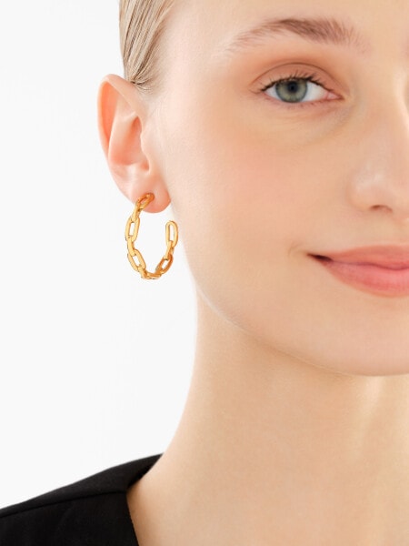 Stainless Steel Hoop Earring