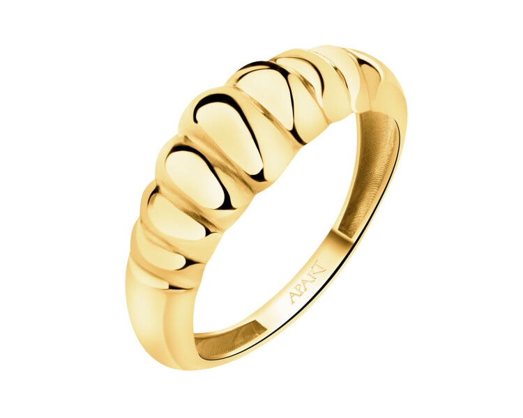 9 K Yellow Gold Ring 