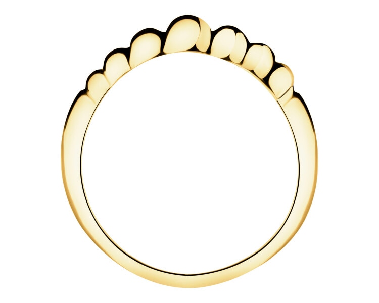 9 K Yellow Gold Ring 