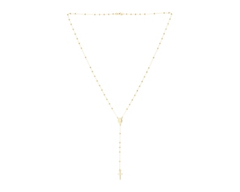 9 K Yellow Gold Rosary 