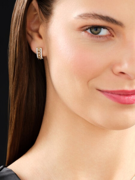 Zlaté náušnice s brilianty - 1,13 ct - ryzost 585