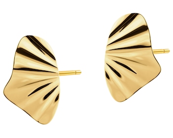 Gold-Plated Silver Earrings