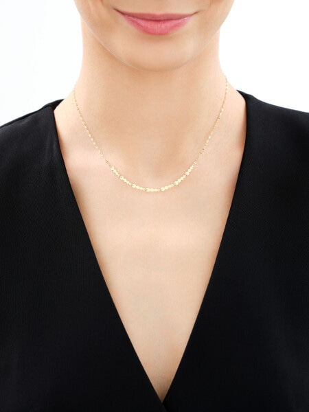 9 K Yellow Gold Necklace 