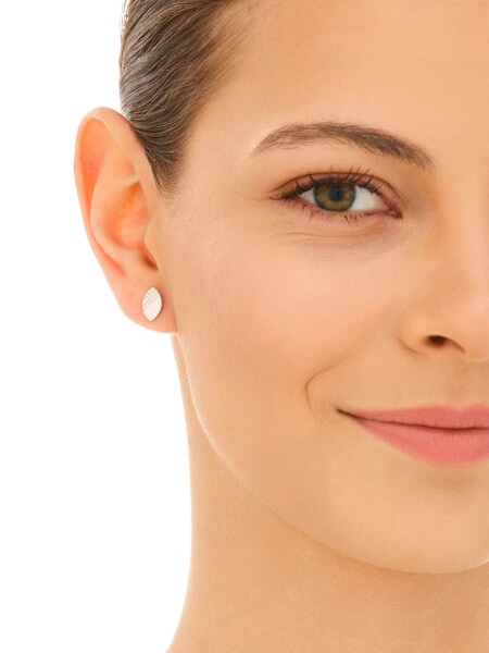 Srebrne kolczyki i zawieszka z cyrkoniami - komplet