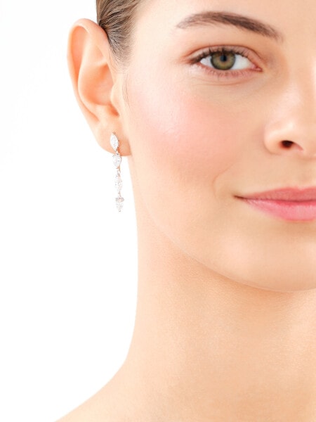 Kolczyki srebrne z cyrkoniami