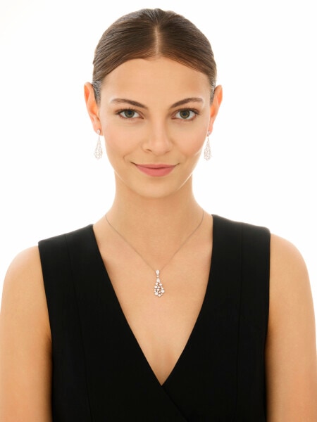 Kolczyki srebrne z cyrkoniami