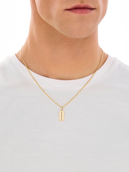 Zlatý přívěsek - žiletka