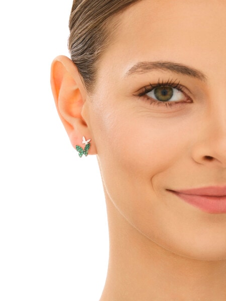 Kolczyki srebrne z cyrkoniami