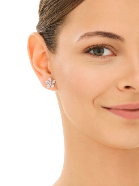 Kolczyki srebrne z cyrkoniami