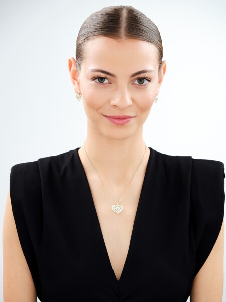 Zlatý přívěsek - srdce