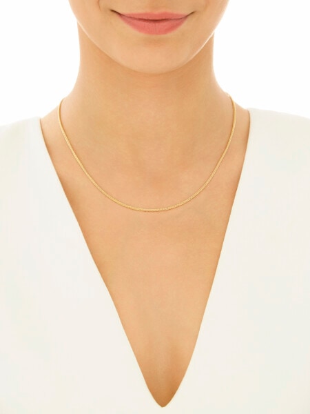 Złoty łańcuszek - lisi ogon