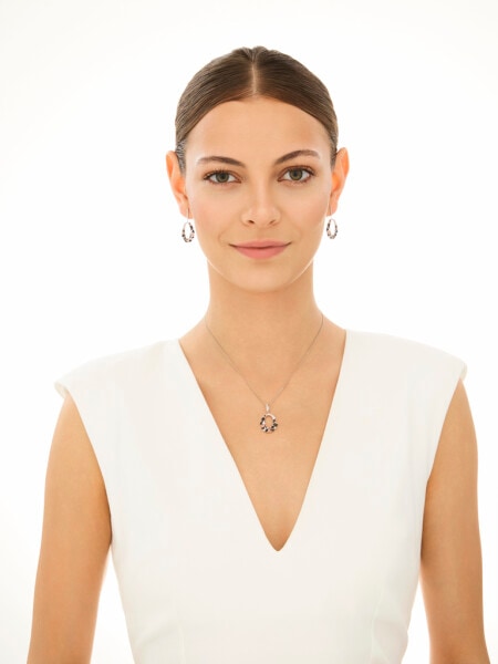 Stříbrné náušnice se zirkony