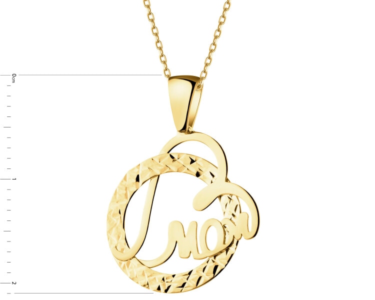 Zlatý přívěsek - máma