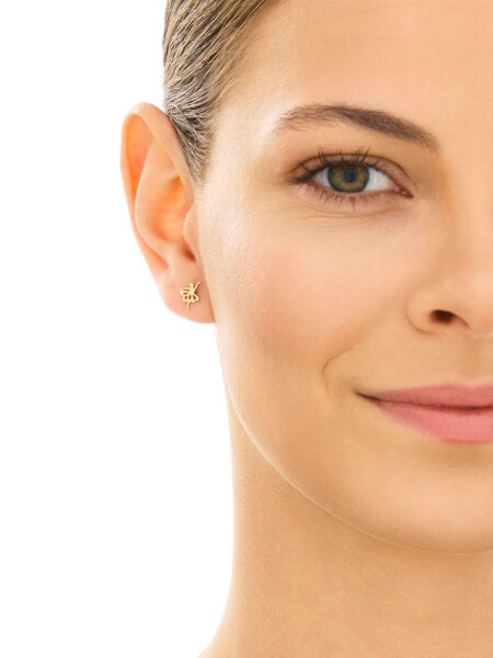 Złote kolczyki - baletnice