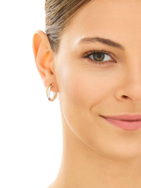 Zlaté náušnice - kroužky