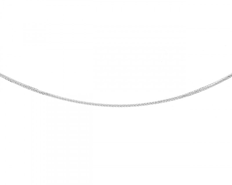 14ct White Gold Neck Chain