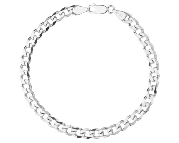 Bransoletka srebrna - pancerka