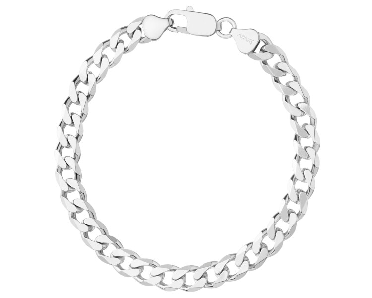 Bransoletka srebrna - pancerka