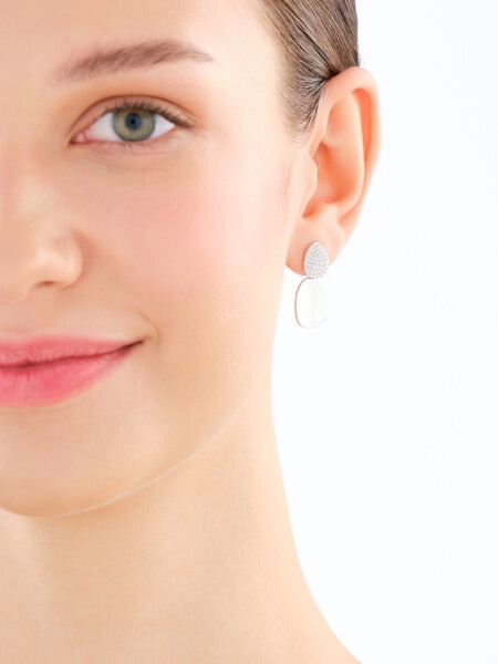 Stříbrné náušnice se zirkony