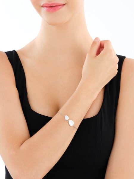 Bransoletka srebrna z cyrkoniami