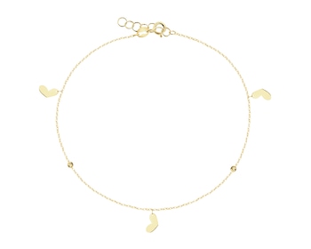 9 K Yellow Gold Anklet