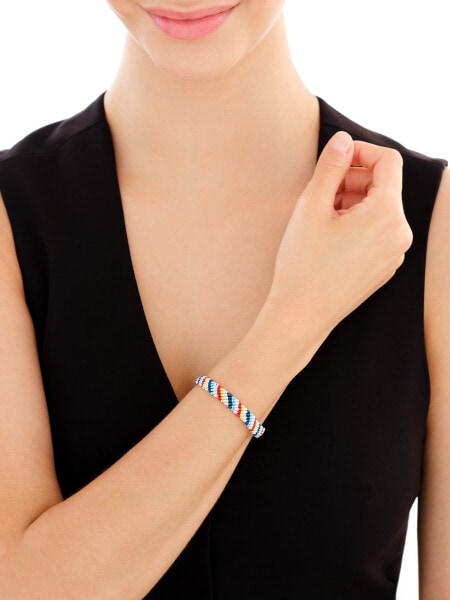 Náramek s prvky ze stříbra