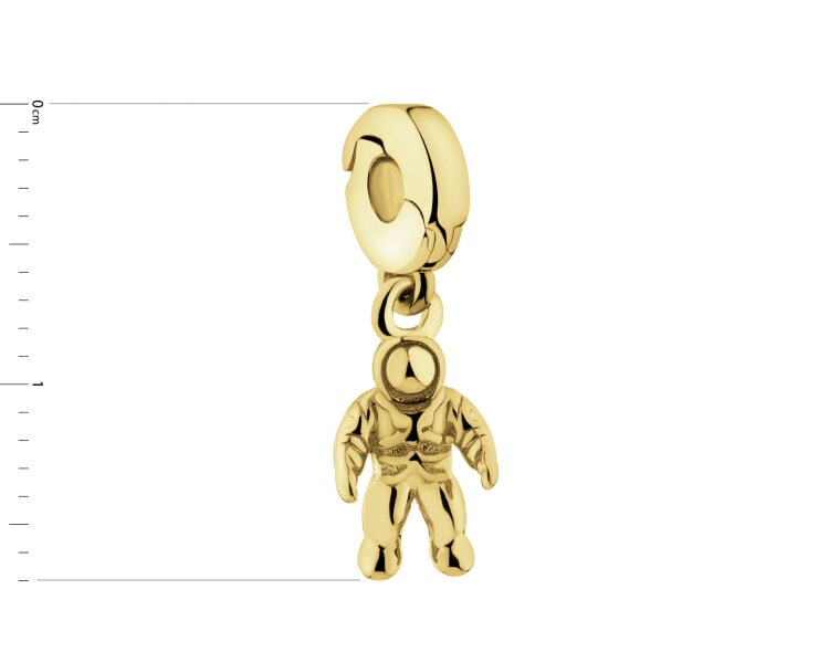 Zawieszka srebrna new charms - astronauta
