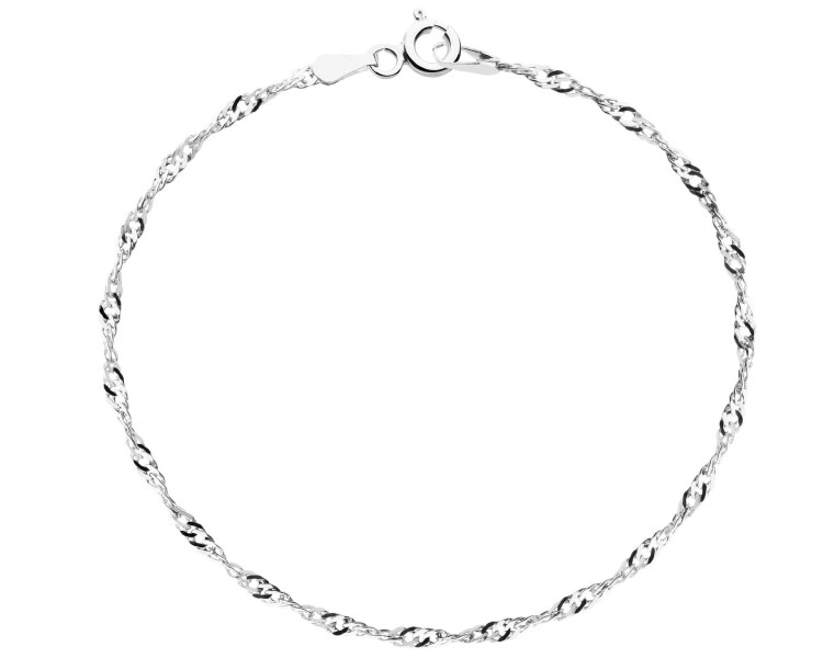 Zlatý náramek - singapur